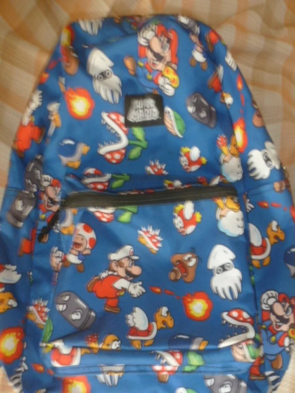 Nintendo Bright Blue Super Mario Backpack 🎮💙